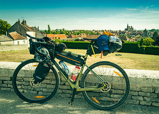 roadtrip-à-vélo-gravel-finistère vélo gravel lors d'une roadtrip dans le finistère